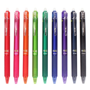 日本PILOT百乐可擦笔小学生3-5年级专用0.5MM网红热可擦魔力擦笔不留痕黑红蓝笔芯23EF按动式摩擦中性笔