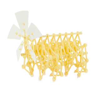 风力仿生兽黑科技小制作发明diy拼装玩具手工风能动力风动机械8岁