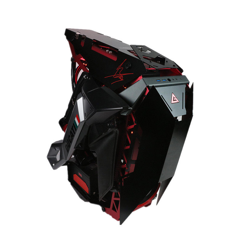 FUXK 杜卡迪 ANTEC魅影分体水冷定制 13700K/RTX 4070TI电脑主机