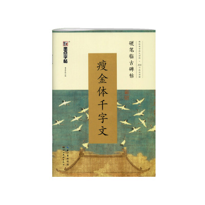 学海轩瘦金体千字文硬笔临古碑帖成人学生钢笔硬笔字帖赵佶宋徽宗楷书临摹描红练习古帖练字本单字放大对照技法讲解墨点字帖