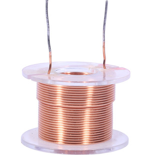 百款现货全新分频器无氧铜空芯骨架电感线圈空心圆骨架电感