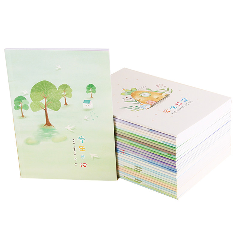 a5小学生日记本文艺方格本小清新