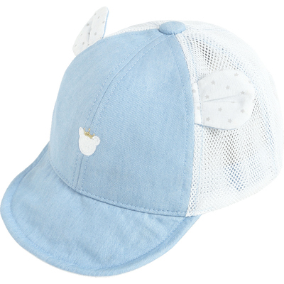 伊米伦宝宝鸭舌帽夏季可爱软帽檐