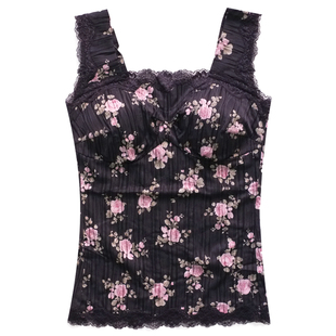 爱比娜文胸背心女一体式免穿文胸吊带内衣防走光保暖抹胸A298-2