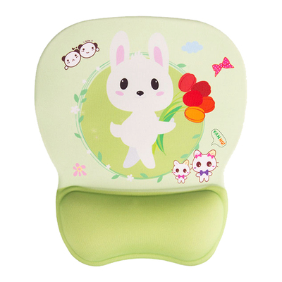 梦天鼠标垫护腕可爱3d游戏电脑胸