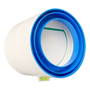 110pvc管道止逆阀卫生间浴霸换气扇排风管止回阀防味单向阀75 80