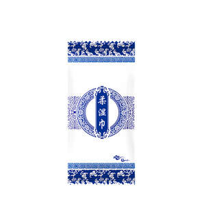 酒店用湿毛巾一次性珍珠纹湿巾适用餐饮喜宴可定制推广印logo湿巾