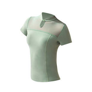 【新色】美愫瑜伽服套装高级感女短袖中式国风健身服上衣专业高端