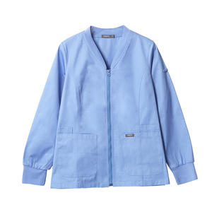 华菲羊手术服外出服长袖加厚刷手衣夹克上衣手术室巡回外套长袖