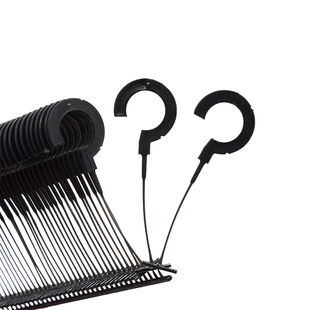 塑料线吊牌胶针句号胶针透明问号钩白色袜钩挂毛巾勾黑色整箱包邮