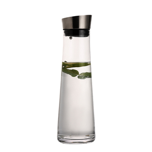 扎壶玻璃耐高温冷水壶加厚防爆大容量凉水壶清吧餐厅果汁壶泡茶壶