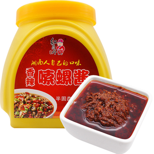 红员外嗦螺酱炒田螺酱螺丝调料香辣螺蛳酱麻辣田螺调料商用罗丝酱