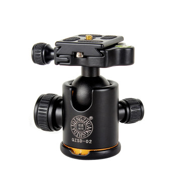 Lightweight era q02 tripod universal spherical head slr camera 360-degree panoramic damping vertical shooting multi-angle photography slide rail tripod video shooting 3/8 interface