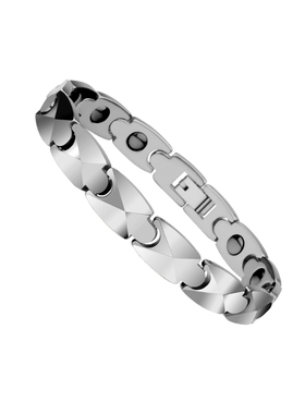 赤月手链男钨金磁石小众设计礼物