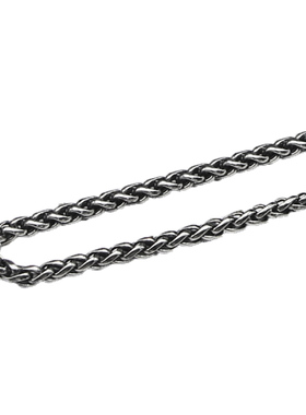 银势s925纯银饰品麻花泰银情侣