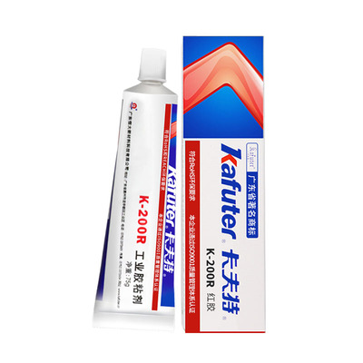 卡夫特k-200r红胶电子75g螺丝胶