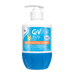 qv小老虎儿童面霜秋冬季身体乳宝宝婴儿新生婴幼儿专用滋润保湿霜