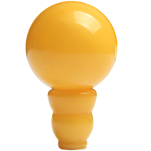 思华年原矿天然琥珀鸡油黄蜜蜡三通配佛塔全套佛头顶珠手串配饰