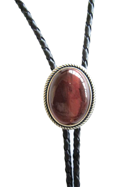 虎睛石浅棕色欧美风情侣毛衣链