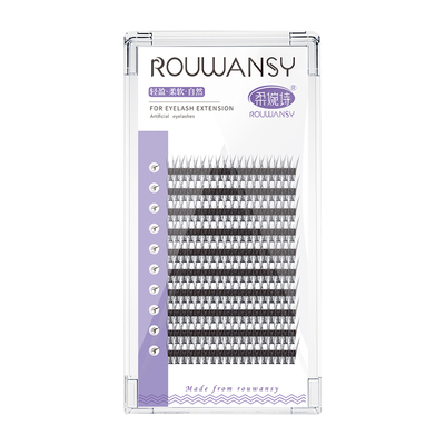 婴儿弯鱼尾分段式自己嫁接假睫毛