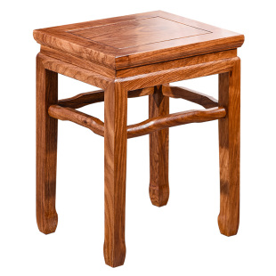 花梨木方凳中式实木板凳换鞋凳刺猬紫檀沙发凳红木矮凳小凳子家用