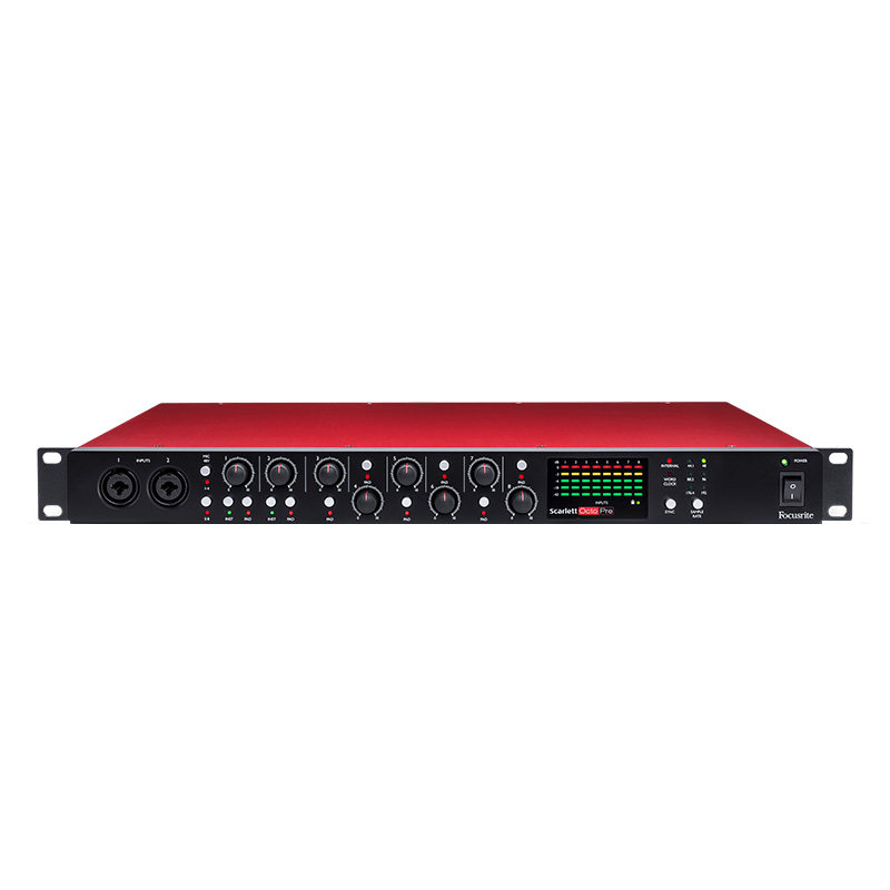 Focusrite话筒放大器8路通道