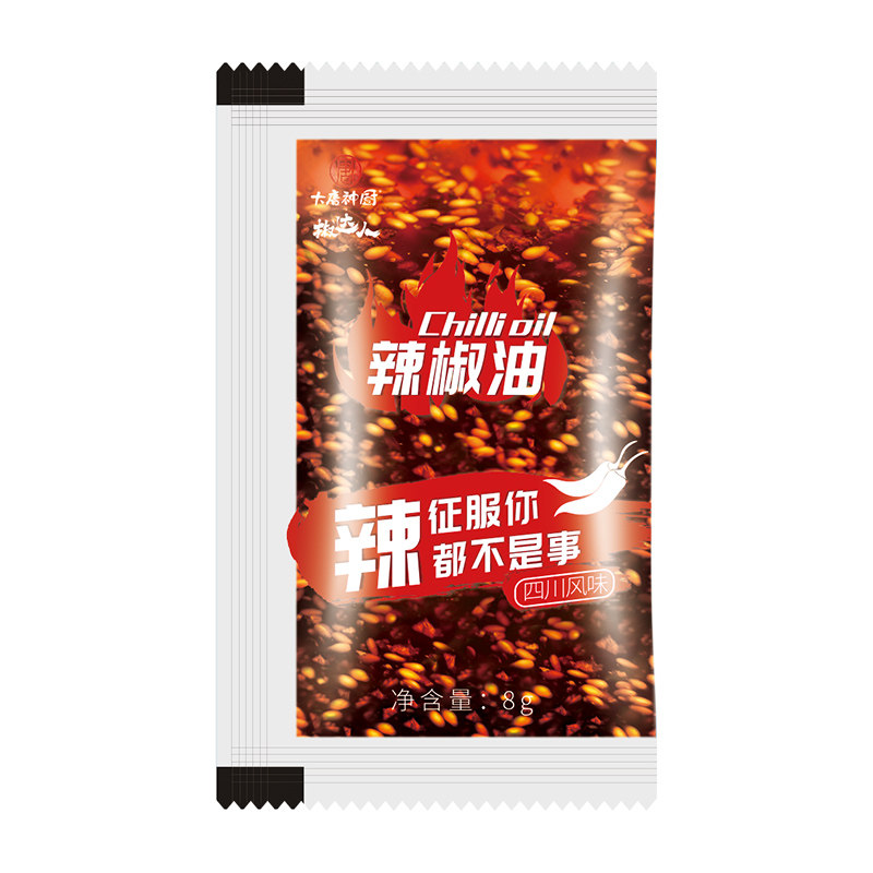 外卖小包辣椒油商用批发