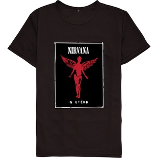 NIRVANA涅磐乐队摇滚周边衣服青年潮流夏季网眼短袖男生休闲T恤
