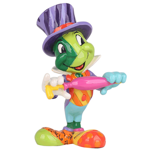 【Britto系列】enesco 木偶奇遇记周边蟋蟀吉明尼手办正版IP摆件