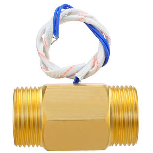 磁力式水流开关全铜DN15气流水流量传感器4分6分DN20水流感应开关