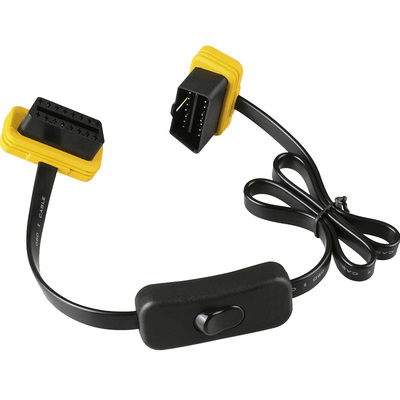 AUTOOL60厘米OBD延长线带开关