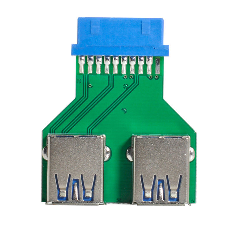 0针母口usb3.0主板转接头