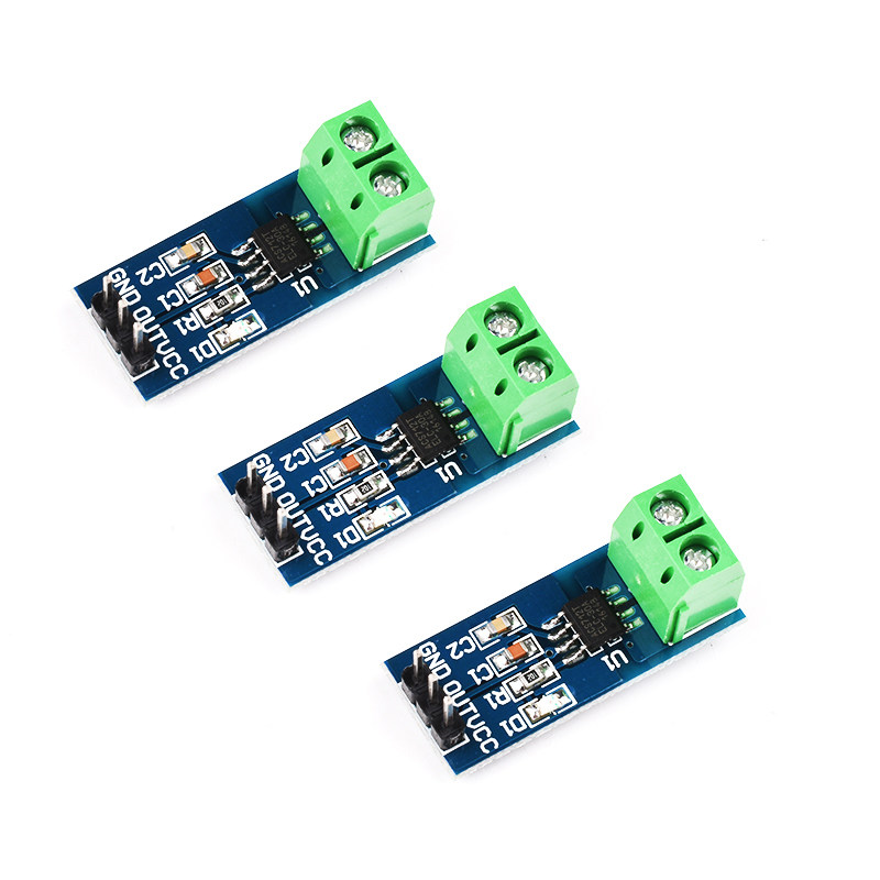 ACS712/24 ACS758LCB 5/20/30/40/50/100A线性霍尔电流检测模块