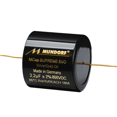德国Mundorf蒙多福McapSupreme EVO Silver gold Oil金银油浸电容