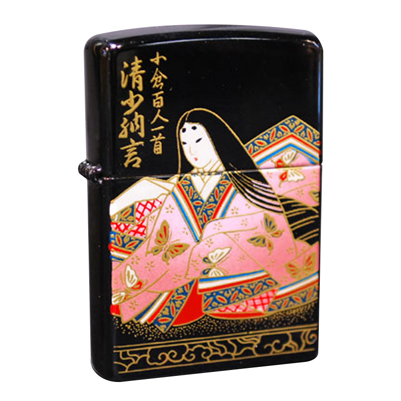 ZIPPO打火机和风彩绘和服舞妓
