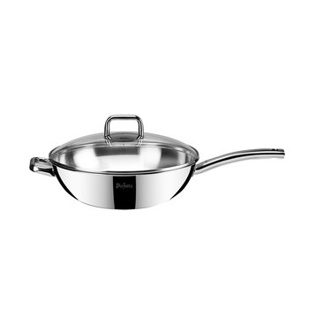 German three-layer steel wok induction cooker 32cm
