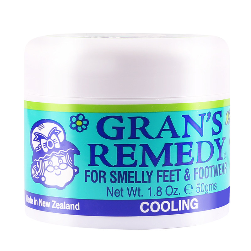 Grans remedy新西兰进口正品老奶奶臭脚粉鞋臭粉除臭脚汗克星薄荷