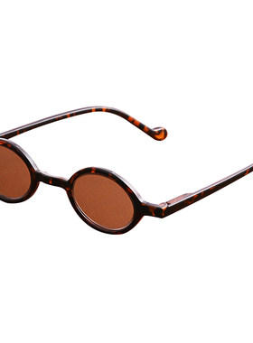 高档天然水晶石头太阳镜全框时尚椭圆镜架清晰度高隔热防划男女款