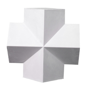 石膏几何体美术画室教具模具圆球十字锥正方体长方体素描静物模具美术生专用画具