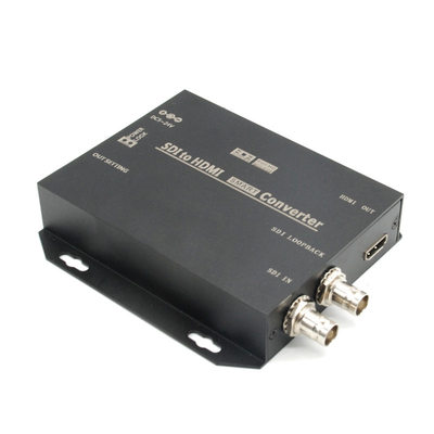 SDI转HDMI变频转换器SD/HD/3G-SDI可调分辨率自适应SDI输入转hdmi