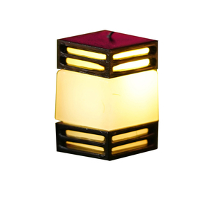 路灯模型摆件沙盘材料diy微景观灯造景迷你小庭院灯园林微缩灯