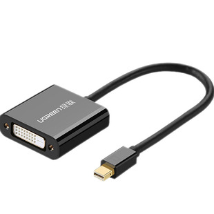 绿联minidp转dvi主动式转换器多屏转连接线头3/6屏适用苹果电脑