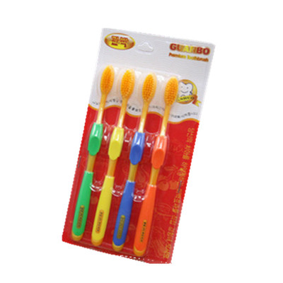 韩国牙刷Nano软毛超细超软情侣学生党套装家用装齿缝刷 4支装