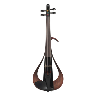 雅馬哈電子小提琴YEV104/105專業演奏兒童初學者靜音小提琴YSV104