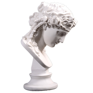 维纳斯全身迷你素描静物小石膏像大卫树脂头像模具美术教具写生模型摆件伏尔泰小卫阿格里巴琴女马赛