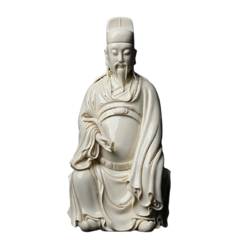 文昌帝君周金田大师手签作品摆件