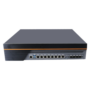 倍控酷睿6代冗余电源至强E3工控机8网卡千兆4万光口2U机架式网络服务器ros linux centos ubuntu debian