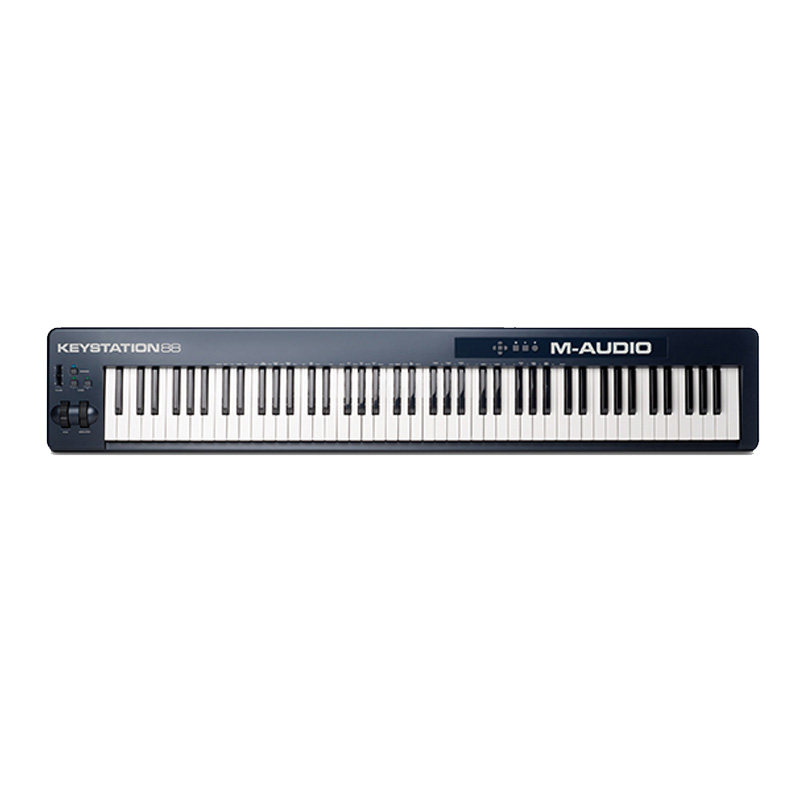 M-AUDIO Keystation49 61 88键专业midi键盘控制器半配重编曲作曲