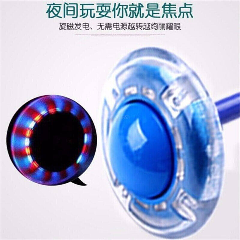 Скакалка на одну ногу 信莱域套脚溜溜球小孩脚上呼啦圈脚环甩甩球闪光旋转跳跳球发光运 Other