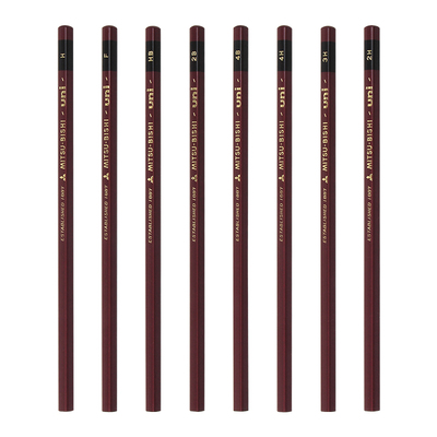 日本uni三菱1887木杆|hb木杆铅笔